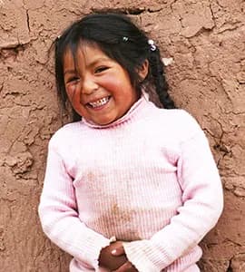 Girl in pink